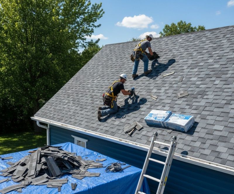 Roof Shingle Replacement